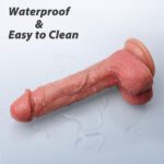 10 Inches Reak Skin Color Dildo - Soft And Flexible