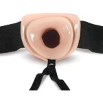 7 Inches Real Skin Color Hollow Dildo - Soft And Flexible