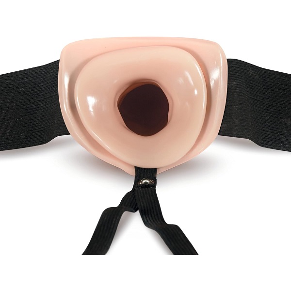 7 Inches Real Skin Color Hollow Dildo - Soft And Flexible