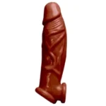 Chocolate-Studman-Reusable-Silicone-Penis-Sleeve-1