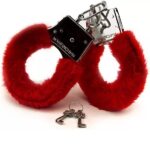 Hand Cuff Red Furry With Key