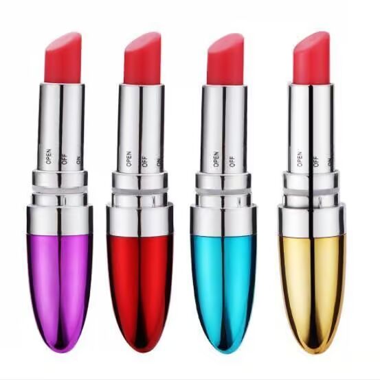 Lipstick Vibrator In Multi Color For Pleasure Women