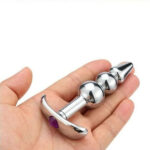 Original 3 Balls Stainless Steel Anal Plug