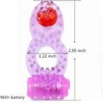 Purple Color Cock Ring Big O Reusable And Washable
