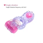 Purple Color Cock Ring Big O Reusable And Washable
