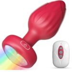 Red Ross Vibrating Silicone Anal Toys