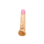 Reusable Washable Dragon Silicone Condom Penis Sleeve With Vibrator