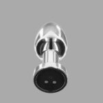 Vibrating Stainless Steel Anal Plug