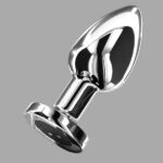 Vibrating Stainless Steel Anal Plug