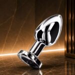 Vibrating Stainless Steel Anal Plug